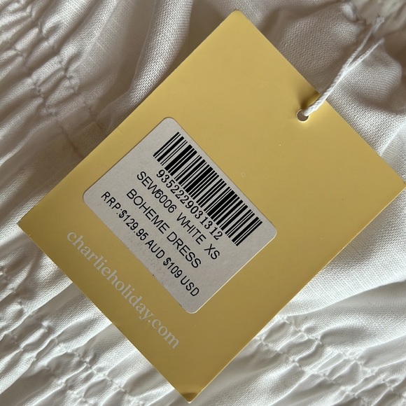 CHARLIE HOLIDAY Boheme White Dress - Picture 12 of 13